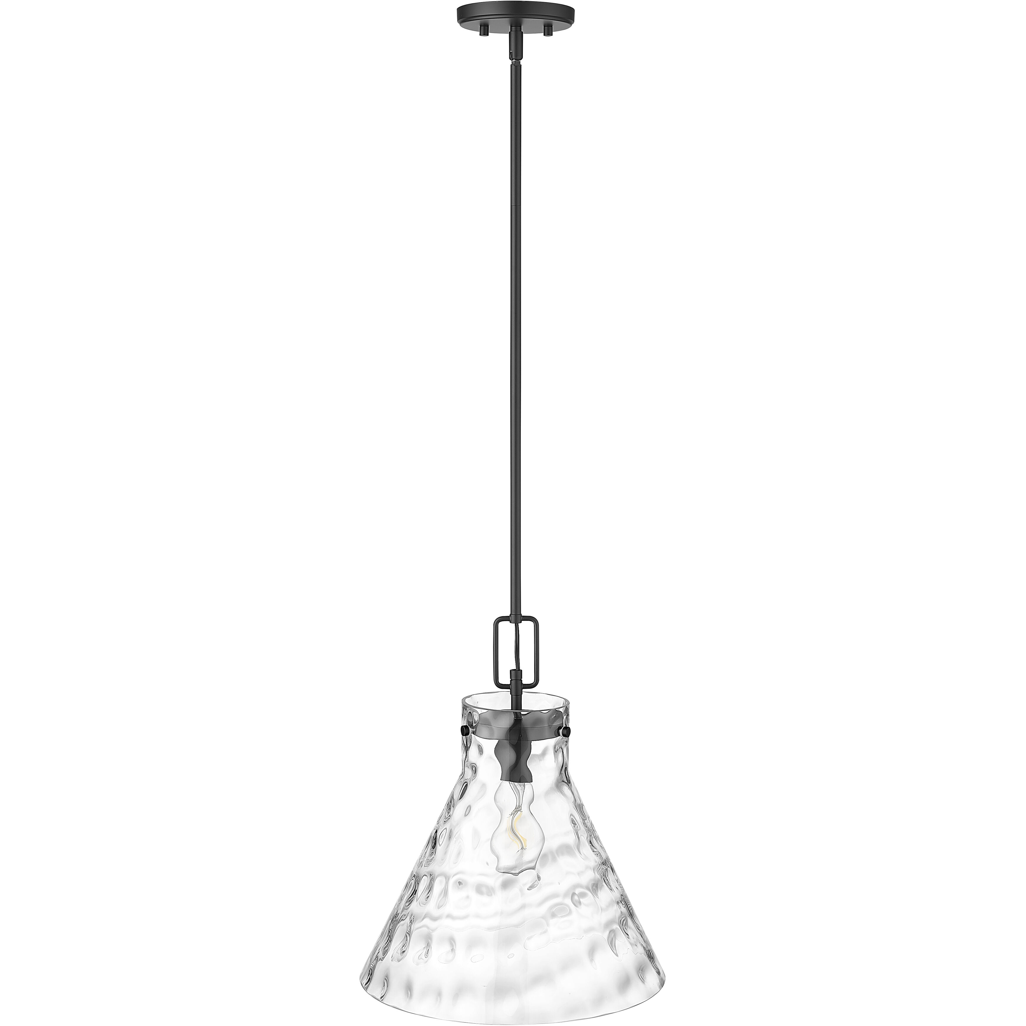 Barlon 1 Light 14 inch Matte Black Pendant Ceiling Light